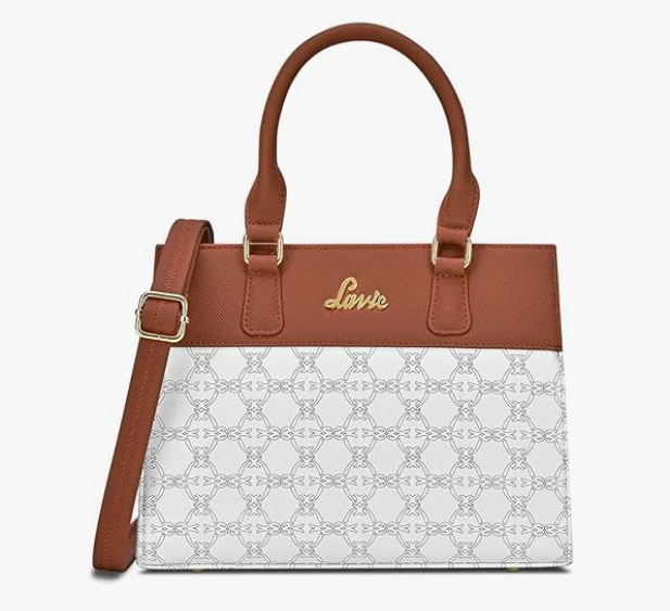 Visit the Lavie Store Lavie Women's Mono Salma Solid Satchel Bag for Women | Satchel Handbag for Work | Ladies purse | Stylish Shoulder Bag | Gift For Ladies 4.2 4.2 out of 5 stars (198) 200+ bought in past month - Image 3